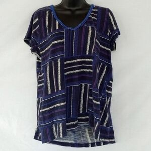 Lucky Brand▪️Geometric V-Neck Tee